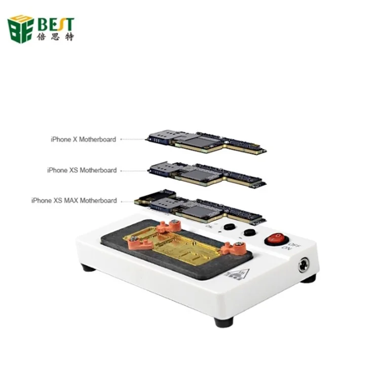 BEST BST-120X-MAX 110-220V 3-in-1 Heizstation für iPhone X/XS/XS Max Motherboard Heizen Demontage