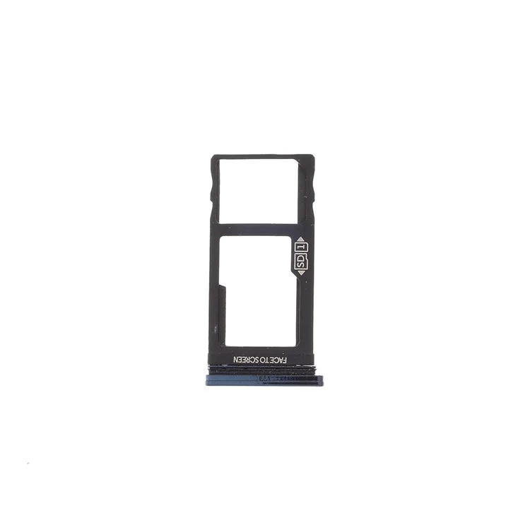 Porta Del Vassoio di Scheda Micro SD OEM Sostituzione Per Motorola One Vision P50 - Blu Scuro