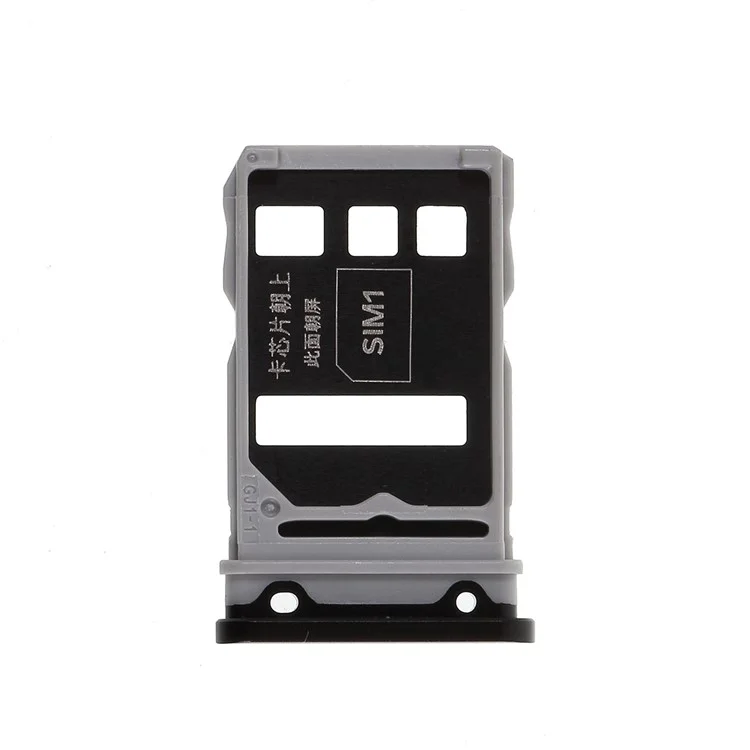 OEM SIM Card Tray Harder Remplacer la Partie Pour Huawei Honor View 30 Pro / V30 Pro - le Noir