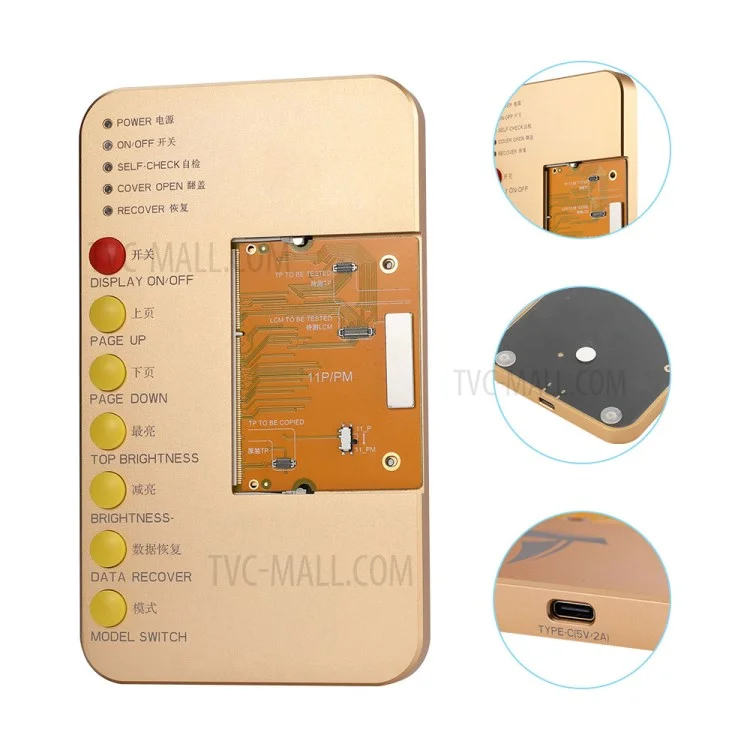 DL100 11p /pm Multi Funcional Exibir Tester Reparando Para Iphone 11/11 Pro /11 Pro Max