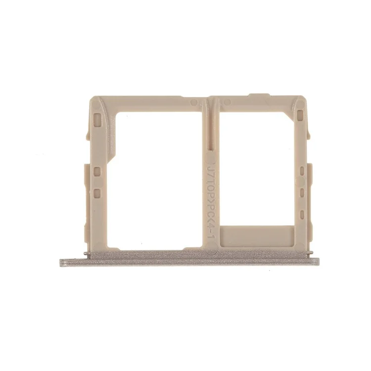 OEM SIM + Micro SD Card Tray Slot Holder Part for Samsung Galaxy J7 (2018)  J737  - Gold