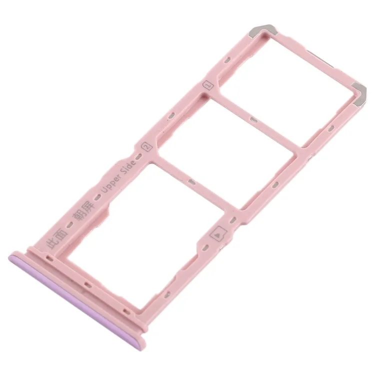 OEM SIM1 + SIM2 + Micro SD -karte -tray -halter Teil Für Vivo Y97 - Rosa