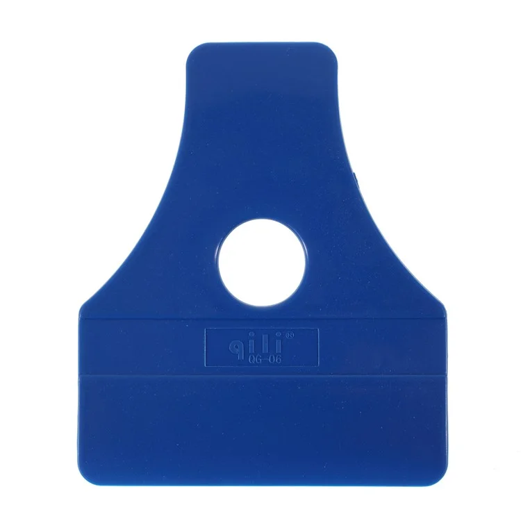 Blue Plastic Scraper Blades Autocollant Clean Glue Retirez L'outil de Teinte