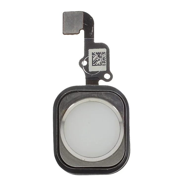 OEM per iPhone 6s / 6s Plus Pulsante Home con Flex Cable e Anello di Tenuta in Gomma Ricambio - Colore Argento