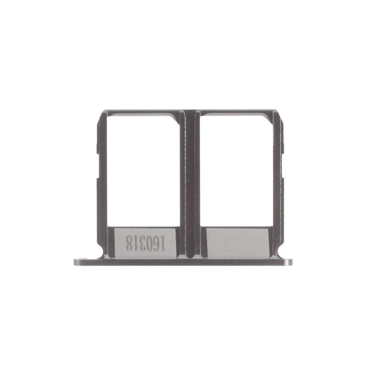 OEM Dual SIM Card Tray Holder Slot for Samsung Galaxy A9 (2016) - Silver Color