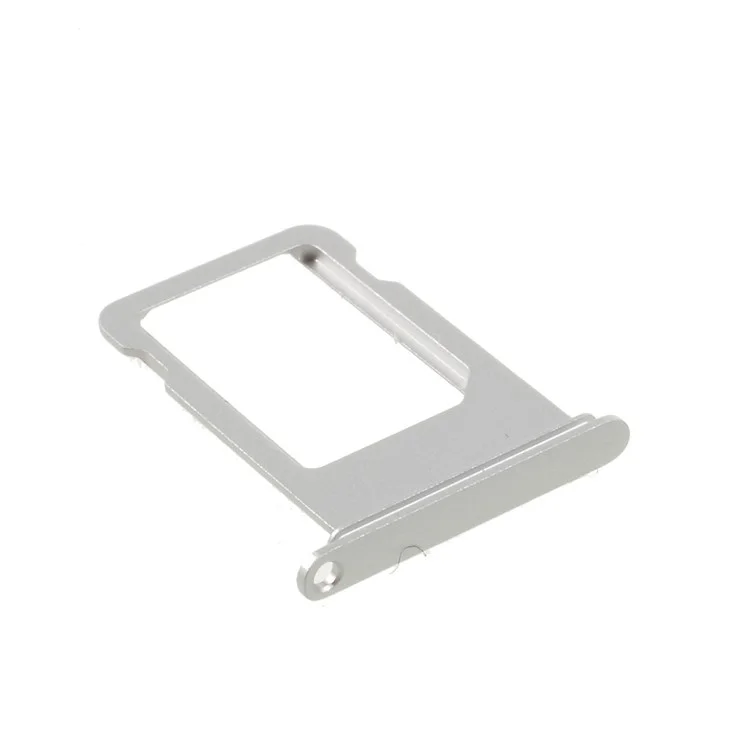 OEM SIM Card Tray Holder Slot for iPhone 7 (No IMEI Code) - Silver Color