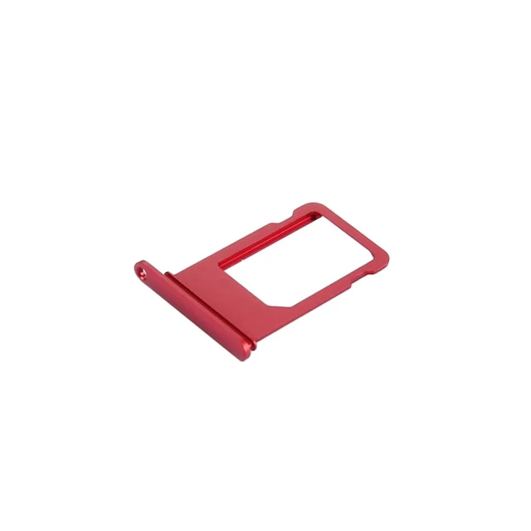 OEM for iPhone 7 Plus SIM Card Tray Holder Slot Part (No IMEI Code) - Red