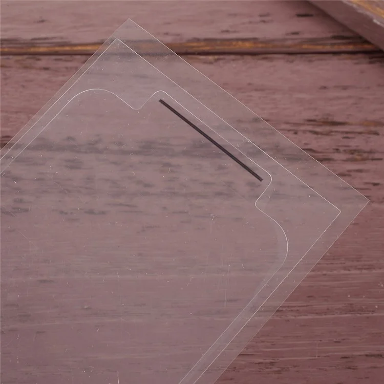 100Pcs/Set Transparent Front Phone Screen Protective Film Spare Parts for iPhone SE 5s 5 - Black