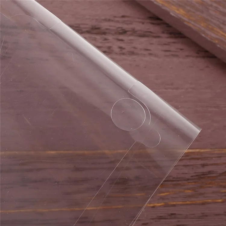 100Pcs/Set Front and Back Transparent Protective Film Spare Parts for iPhone 7 - Black
