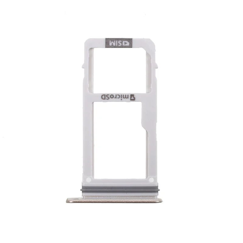 SIM + Micro SD Kortpladeholder, OEM-del til Samsung Galaxy A3 (2017) A320 – Guldfarve