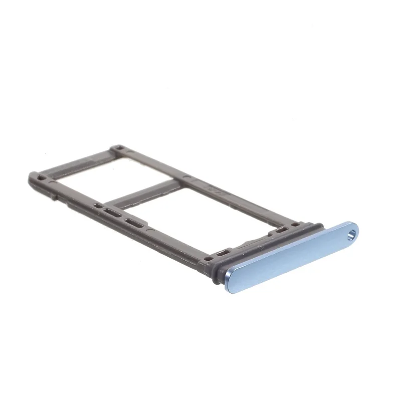OEM SIM/Micro SD Card Tray Holder Part for Samsung Galaxy S8/S8 Plus (Single SIM Version) - Blue