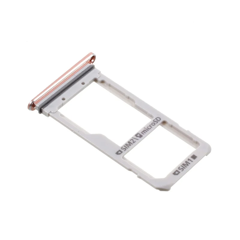 OEM Replacement Dual SIM MicroSD Card Tray Slot for Samsung Galaxy S7 edge G935 - Rose Gold Color