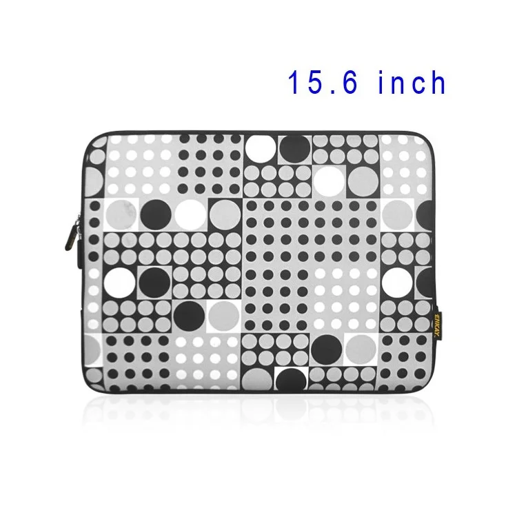 ENKAY ENK-2001 Modern Series Polka Dots Zipper Neoprene Sleeve Case for Macbook Pro 15.4-inch, Size: 38 x 29.5cm