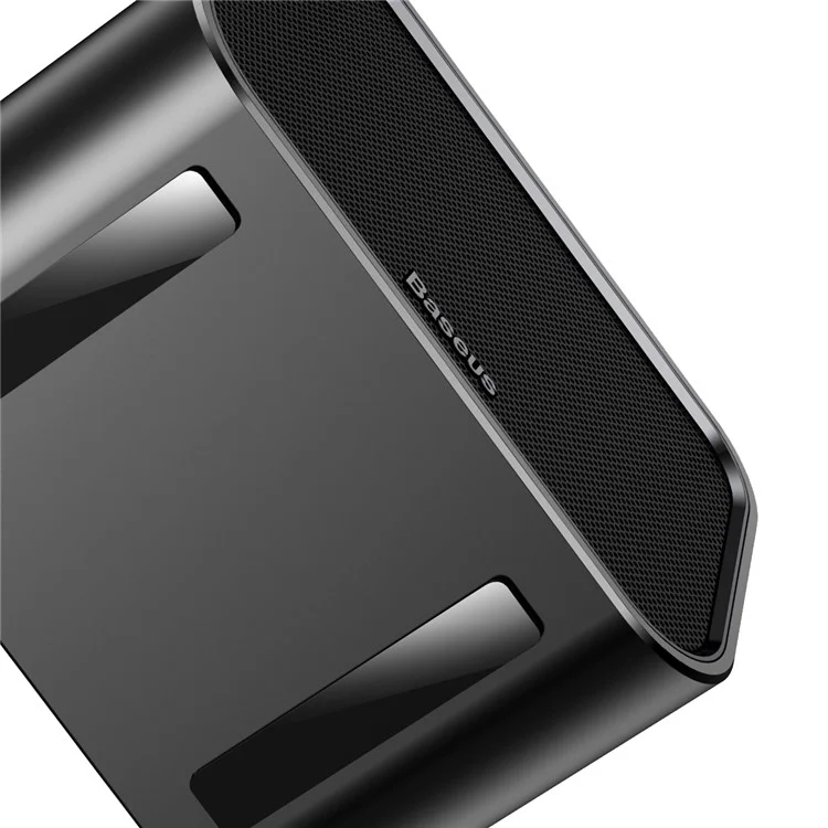 BASEUS Encok E02 Trapezoid Mini Bluetooth Speaker Support U Disk / TF Card /Aux Input - Black