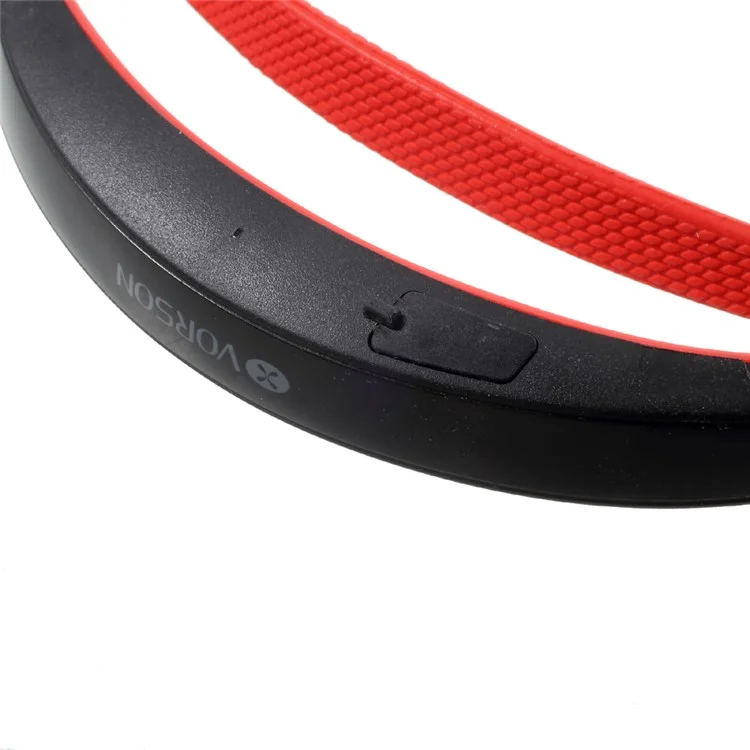VORSON BT92 Bluetooth 4.1 Sport Stereo Headphone with Mic - Red