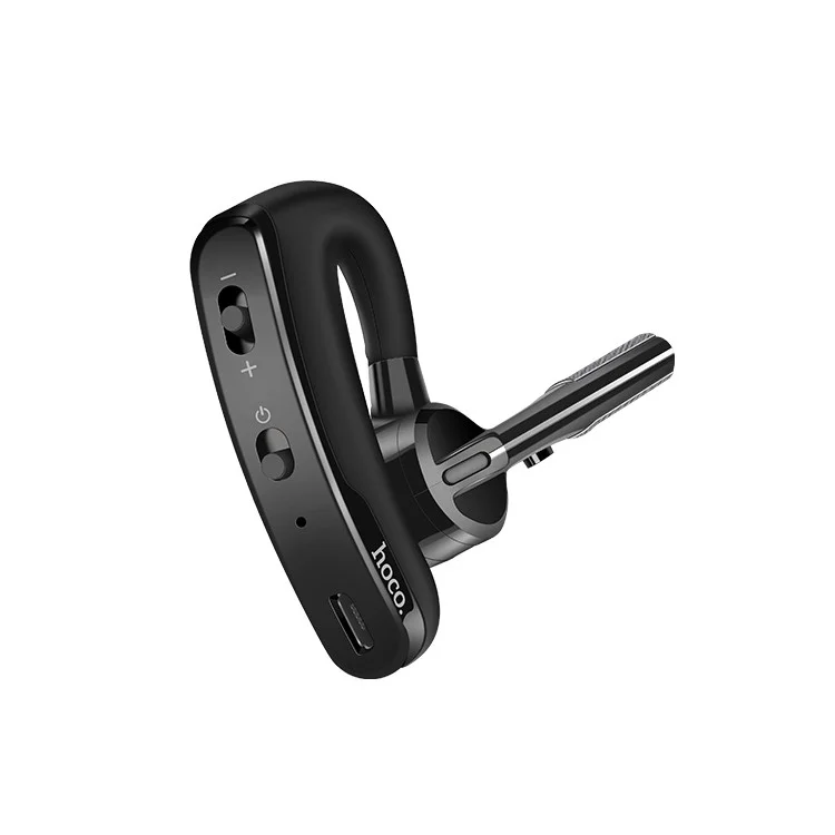 HOCO E15 Business Bluetooth 4.1 Hands-free Headset In-ear Earphone for Phone Tablet PC - Black