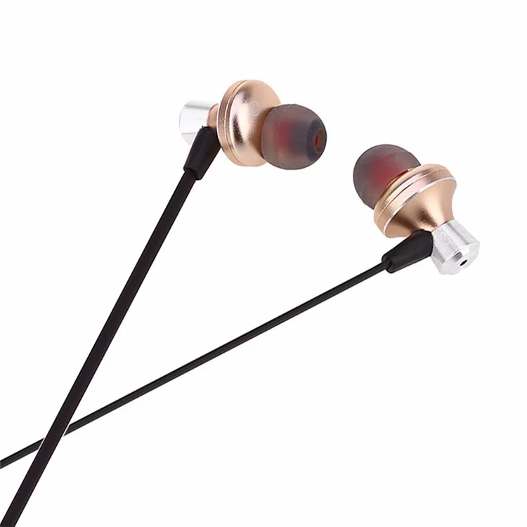 AWEI A860BL Sports Stereo Wireless Bluetooth V4.0 In-ear Headphone with Mic - Gold Color