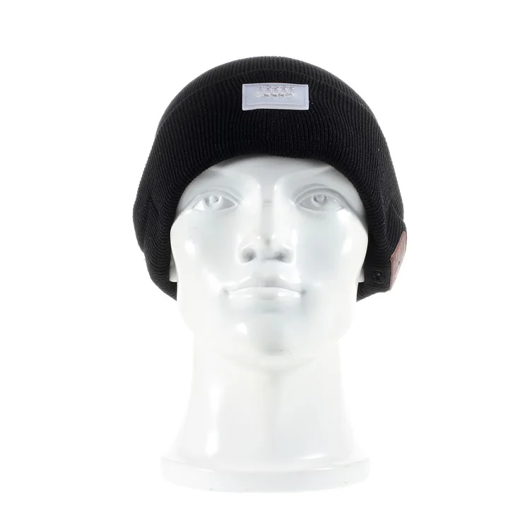 Wireless Bluetooth Headphone Hat Knitted Warm Beanie with 5-LED Light