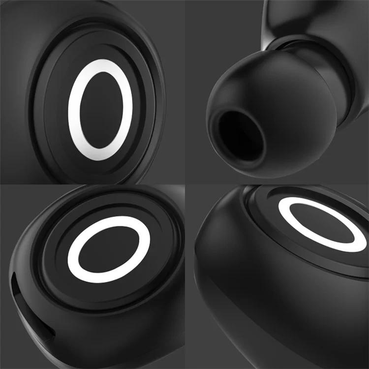 Mini Lightweight Portable Wireless Bluetooth 4.1 Headphone - Black