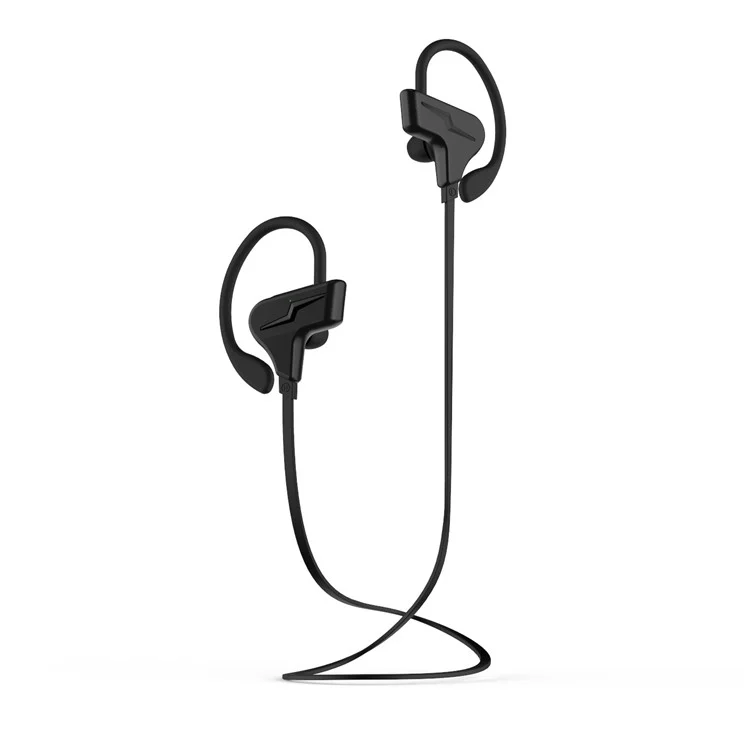 S30 Bluetooth 4.1 Waterproof Sweatproof Ear-hook Sports Earphone for iPhone X/8/8 Plus etc. - Black