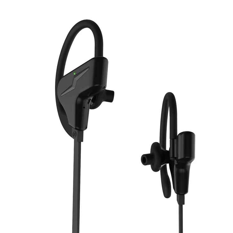 S30 Bluetooth 4.1 Waterproof Sweatproof Ear-hook Sports Earphone for iPhone X/8/8 Plus etc. - Black