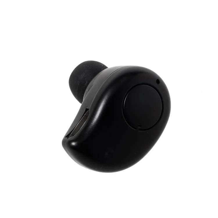 Mini Single Bluetooth Earphone Stereo Wireless Headset for Samsung Huawei etc. - Black