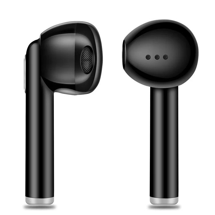 BTH-X8 TWS Mini Wireless Stereo Bluetooth Earphones with Charging Case Box - Black