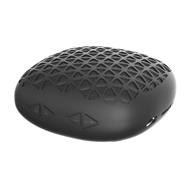 JKR-3 Mini and Portable Bluetooth Speaker Outdoor Speaker - Black