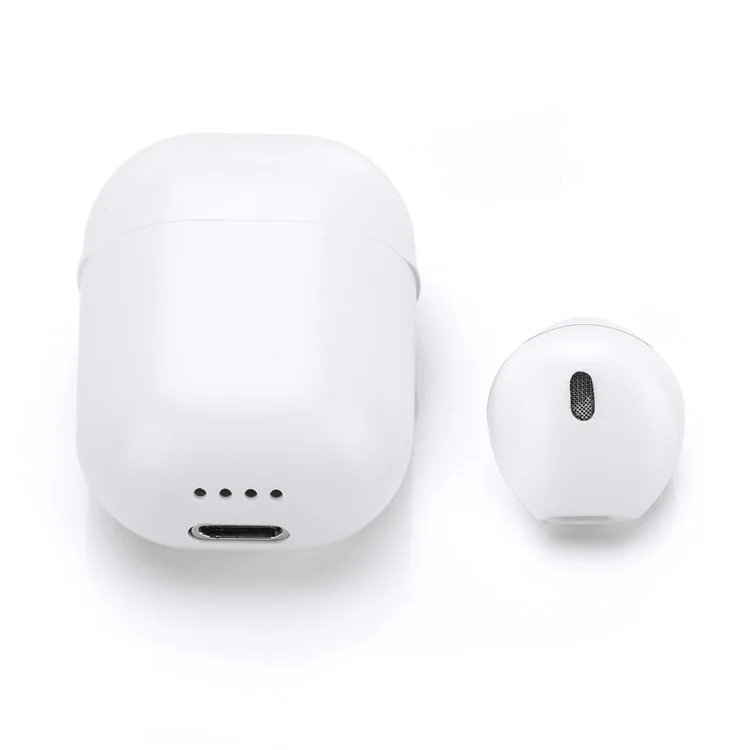 Mini Wireless Stereo Bluetooth 4.2 Earphone with Charging Case Box - White