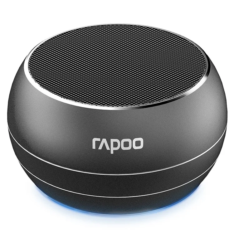 RAPOO A100 Mini Drum Shaped Bluetooth Music Speaker with Mic Support 3.5 Aux-in/TF Card for iPhone Samsung