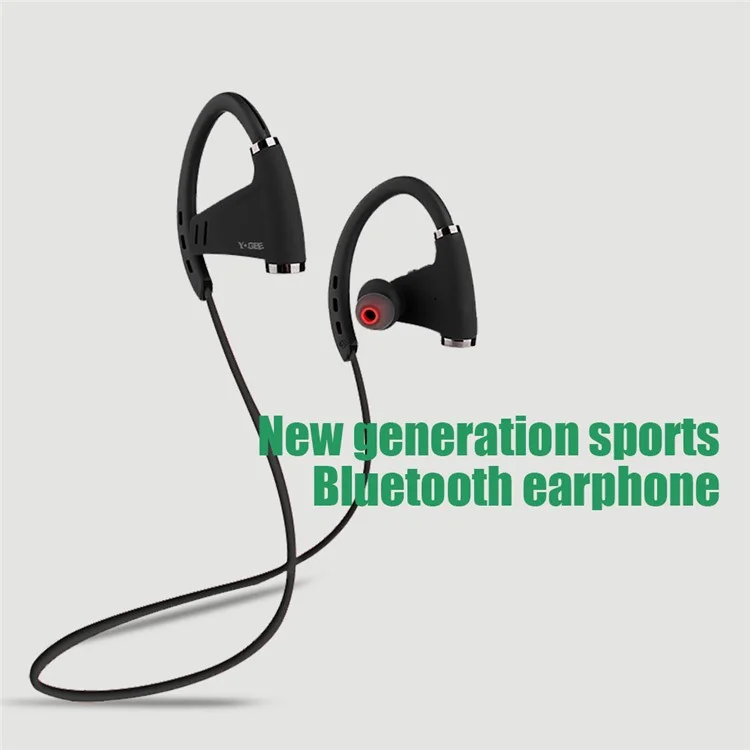 YOGEE YA342 Sports Bluetooth V4.1 In-ear Earphone for iPhone Samsung - Black