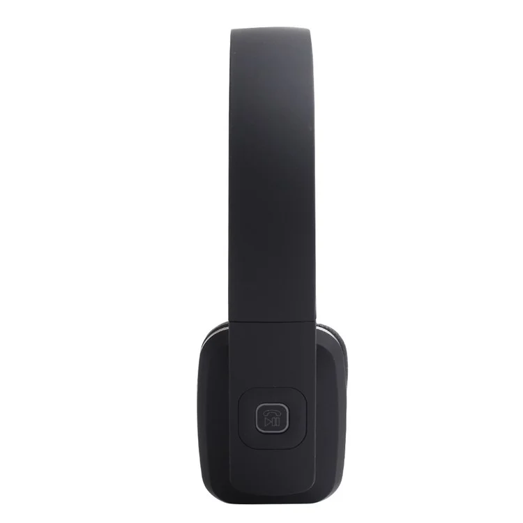 LC-8600 Adjustable Stereo Over-ear Bluetooth Earphone with Aux-in - Black