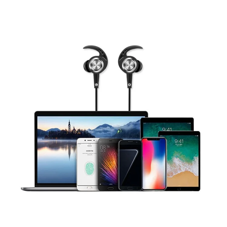 NXE Kupao Series Lightweight Bluetooth 4.1 Wireless Stereo Music Handsfree Earphone with Mic - Black
