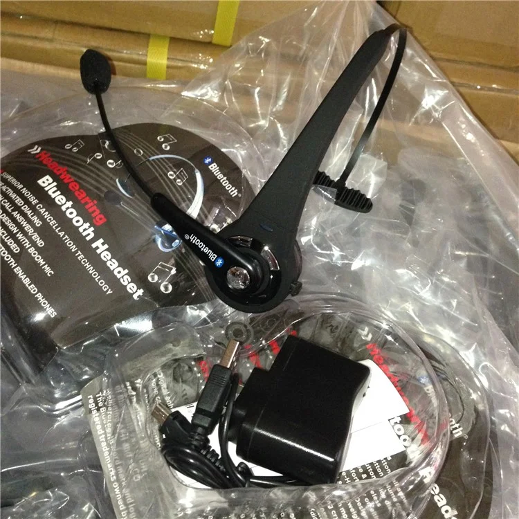 Head-wearing Wireless Headset Headband Chatting Bluetooth Headphone with Mic