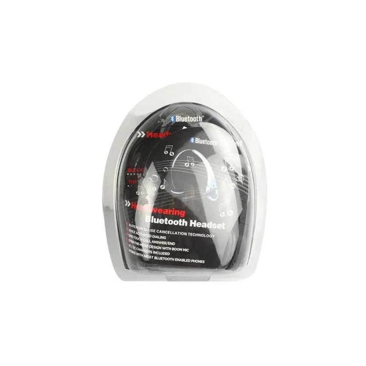 Head-wearing Wireless Headset Headband Chatting Bluetooth Headphone with Mic
