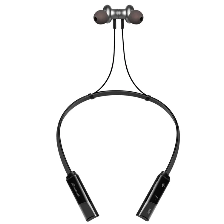 CSR8635 V4.2 Sports Stereo Wireless Magnetic Bluetooth Earphone with Microphone - Black