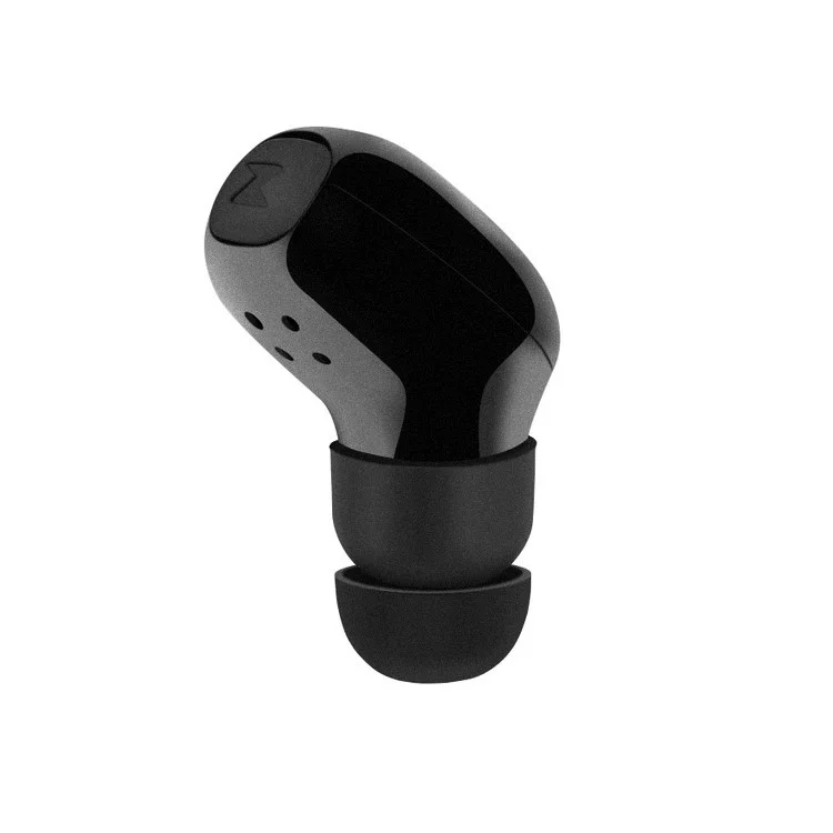IP68 Waterproof Wireless Bluetooth 4.1 Single Track Earphone for iPhone Samsung Xiaomi etc - Black