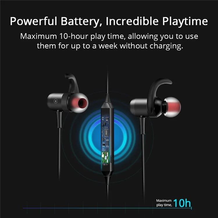 TRONSMART Encore S1 Magnetic Bluetooth In-ear Earphone with Mic