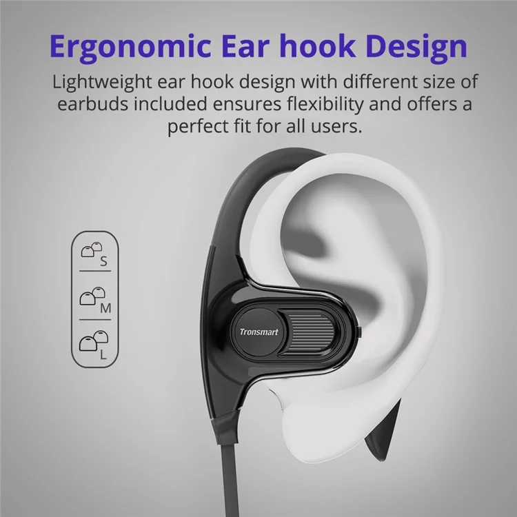 TRONSMART Encore Hydra IPX7 Rated Wireless Bluetooth 4.1 Sports Headphones