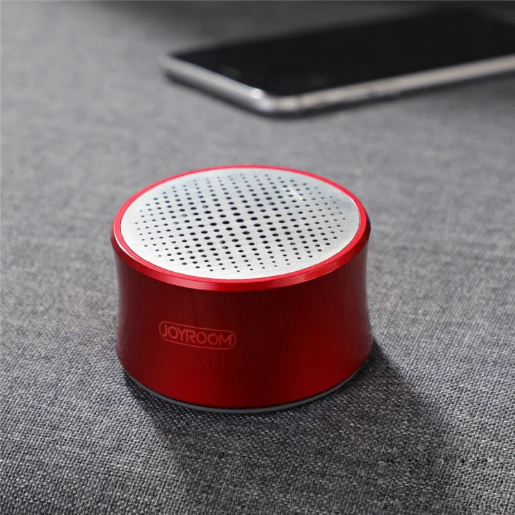 JOYROOM JR-R9S Small Cannon Bluetooth Speaker for iPhone Samsung Huawei Etc. - Red