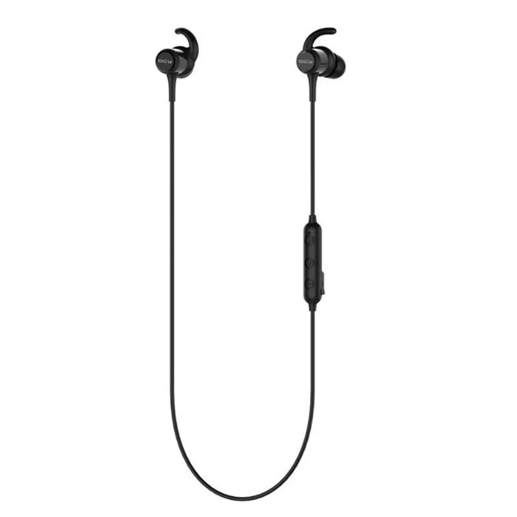 QCY M1C Magnetic Attraction Stereo Bluetooth Sports Headset with Mic for iPhone Samsung Huawei Etc. - Rose