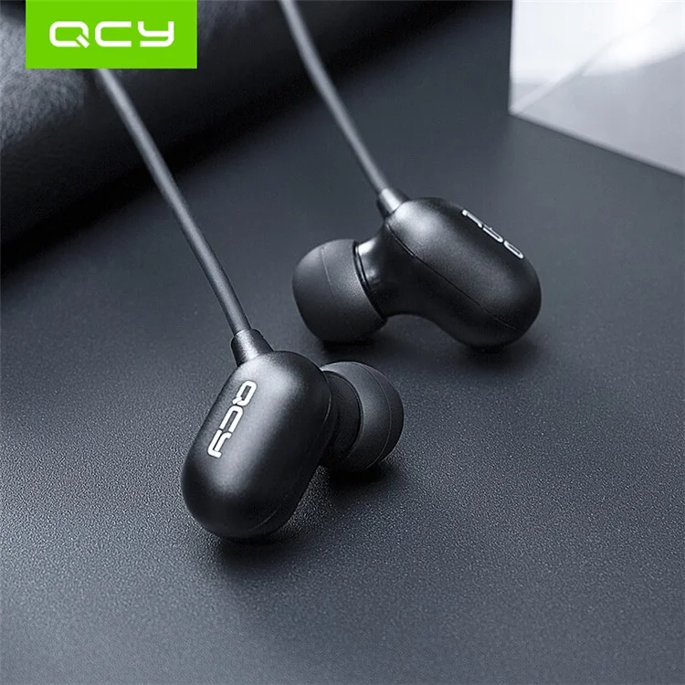 QCY S1 Mini Sports In-ear Bluetooth Earphone Stereo Headset with Mic - Black