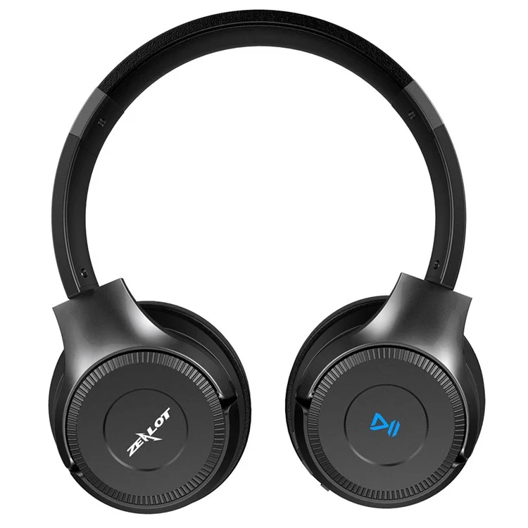 ZEALOT B26 Over-ear Wireless Bluetooth-compatible Headphone with Mic Support TF Card/Aux-in - Black