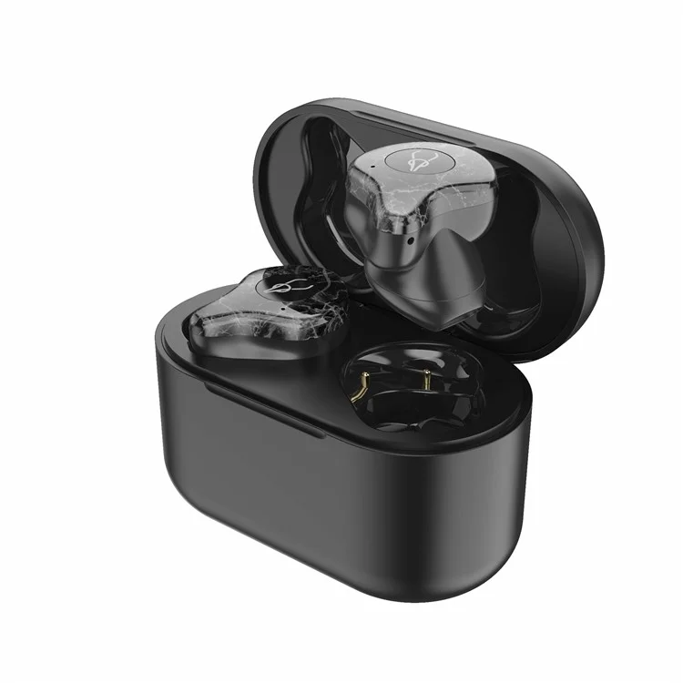 SABBAT X12 Pro TWS Sports Headset Auriculares inalámbricos Bluetooth Auriculares HiFi con estuche de carga portátil - Negro