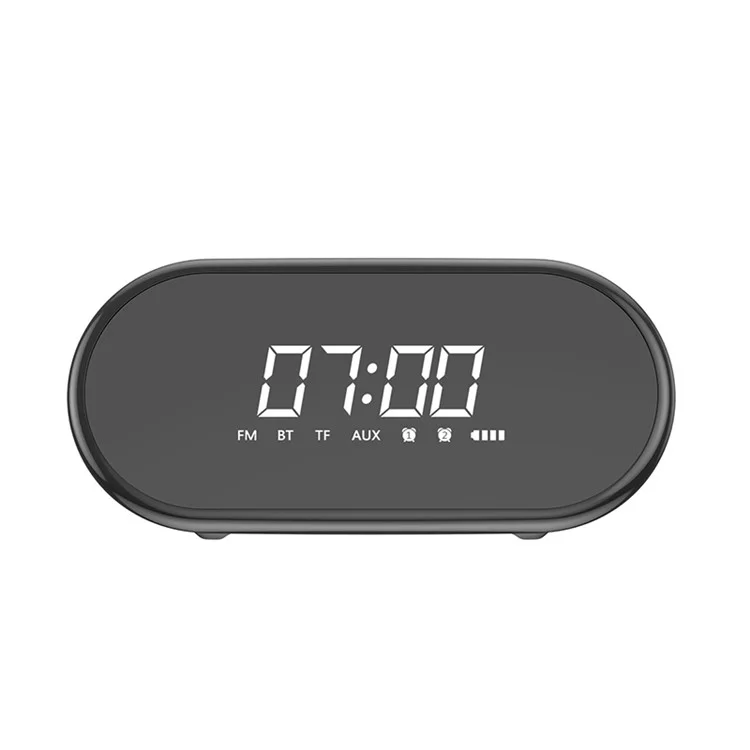 BASEUS Encok 4 en 1 Haut-parleur stéréo sans fil à basse lourde Réveil Bluetooth E09 - Noir