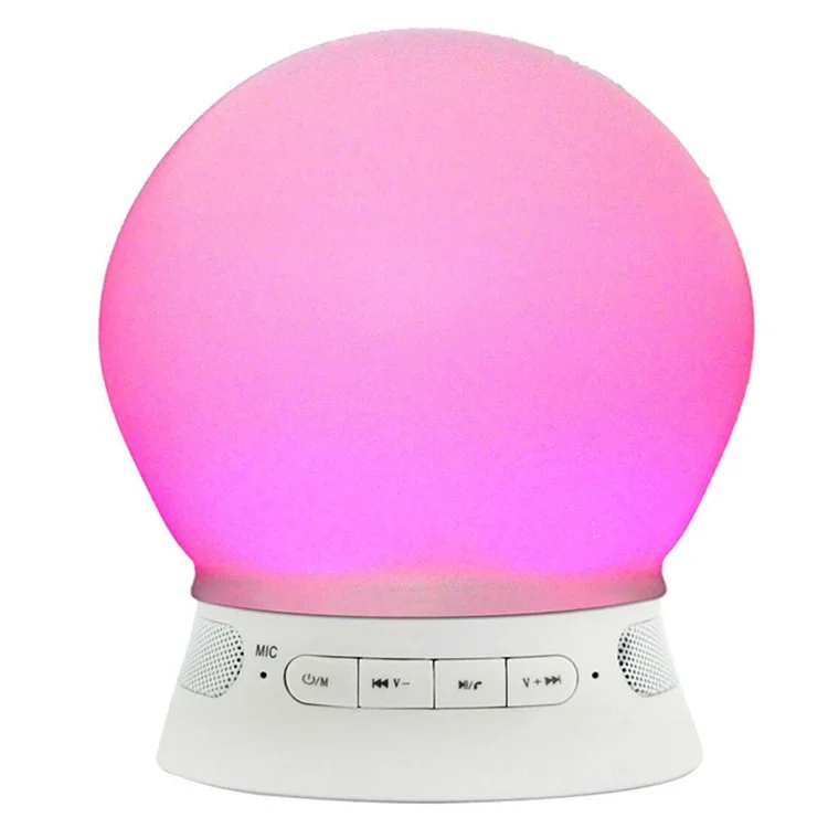 Bluetooth 4.0 Speaker LED Mood Light APP Control Support AUX-in TF Card (TS-D04)