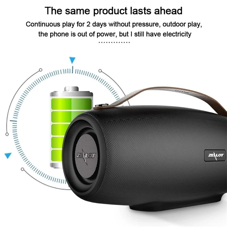 Zealot S27 Subwoofer Portable Extérieur Sans Fil Bluetooth