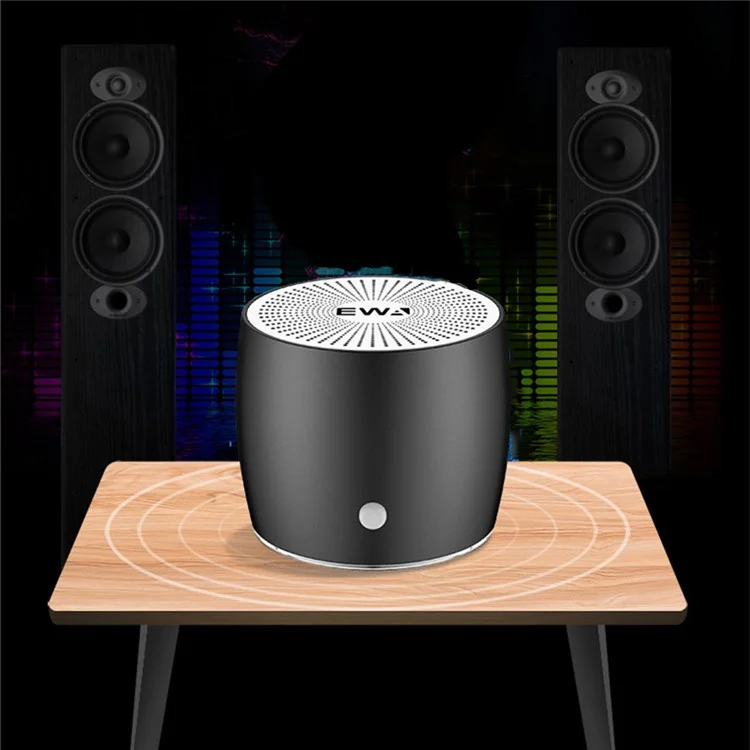 EWA A103 TWS Bluetooth 4.0 Mini Haut-parleur Stéréo HiFi Subwoofer Haut-parleur sans fil - Gris