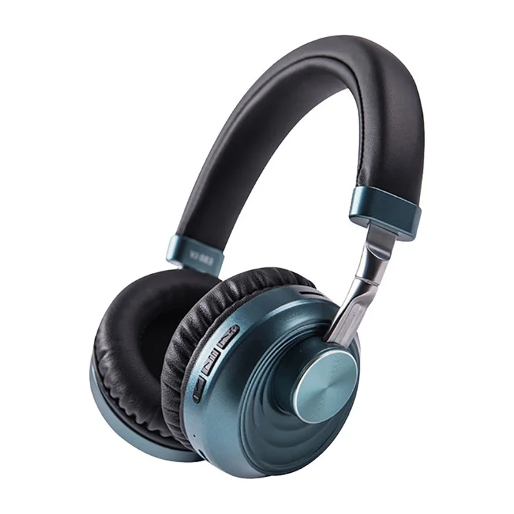 VJ083 Folding Wireless Headset Competitive Gaming Bluetooth-compatible Headsets - Blue