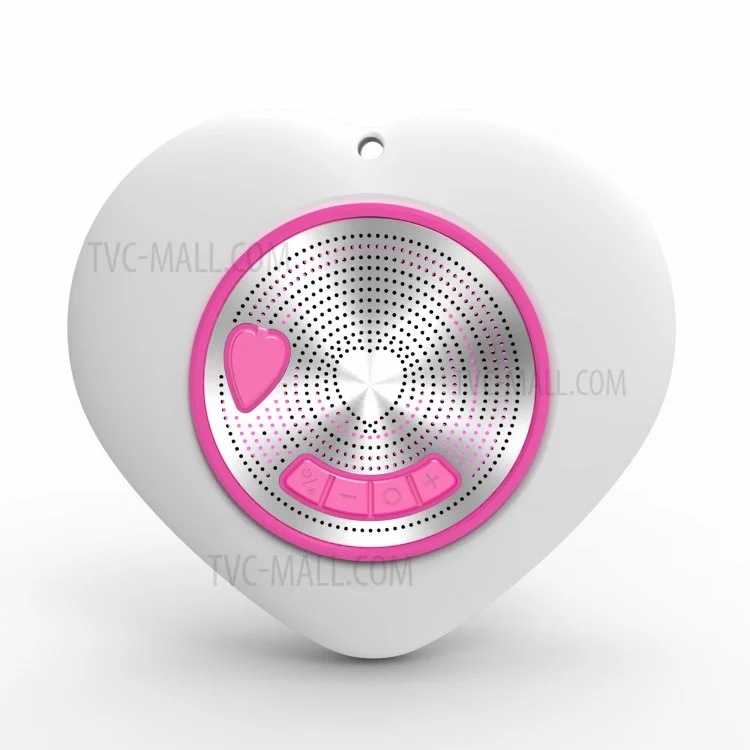 Portable Floating IPX7 Waterproof Bluetooth-compatible with LED Lamp Swimming Pool Speaker (TWS Support) - Pink
